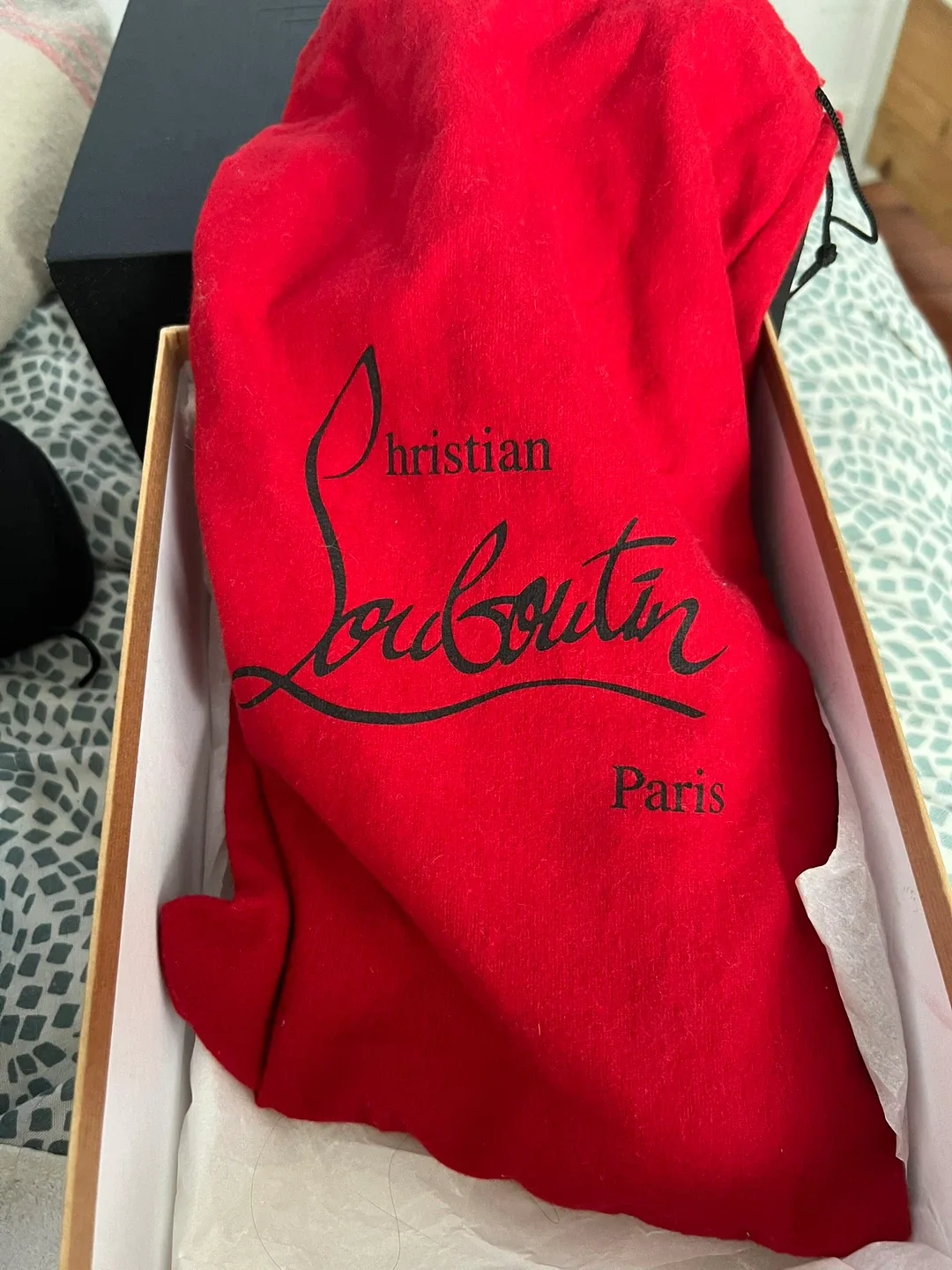 Christian Louboutin Black Leather Heels image indicator(4)