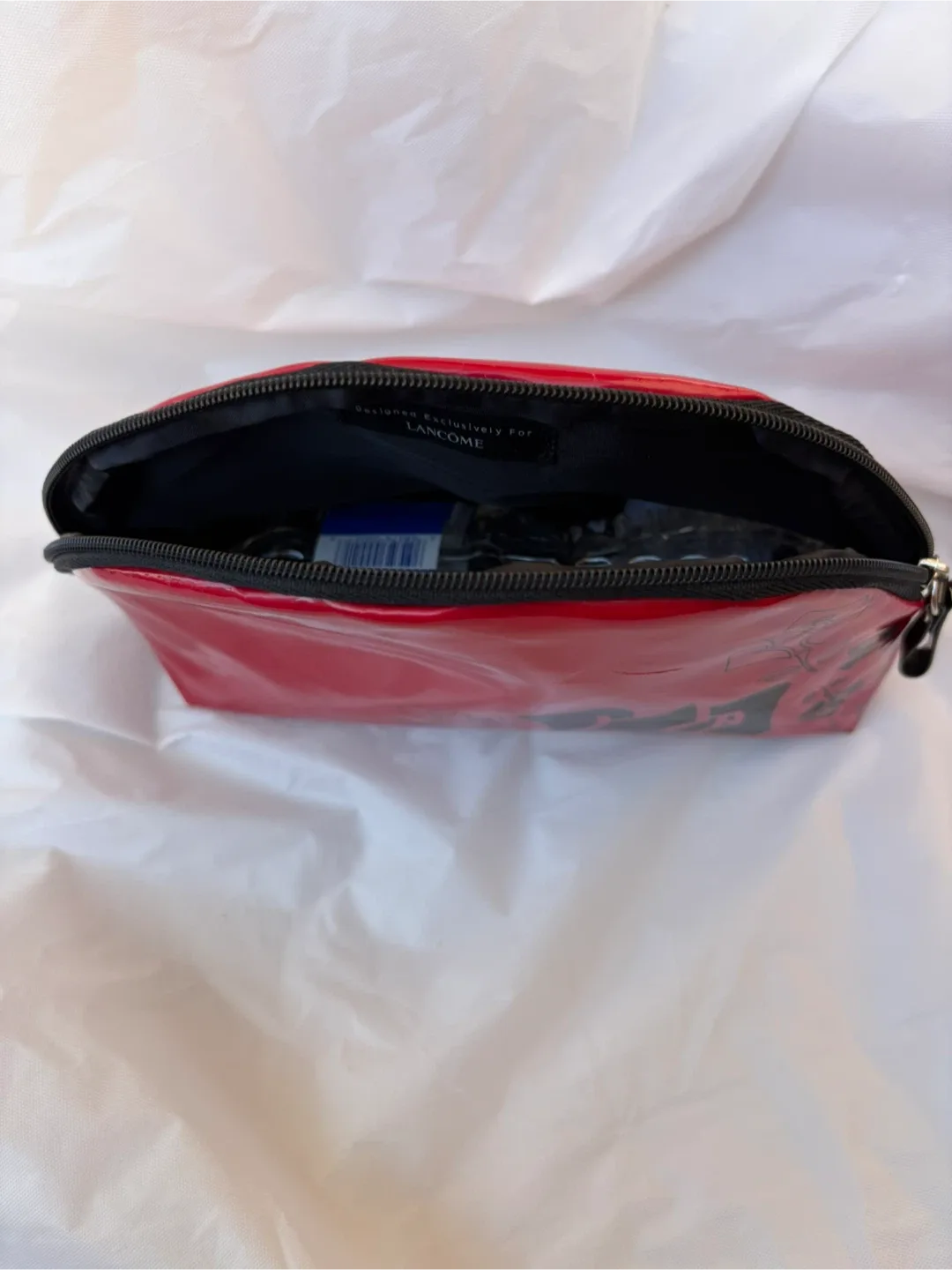 Two Small Zippered Cases - Red / Black Patent ($5 each) image indicator(2)