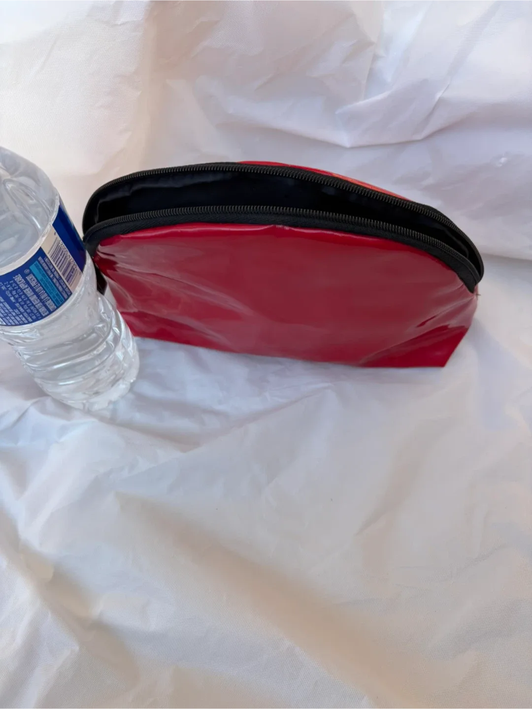 Two Small Zippered Cases - Red / Black Patent ($5 each) image indicator(4)