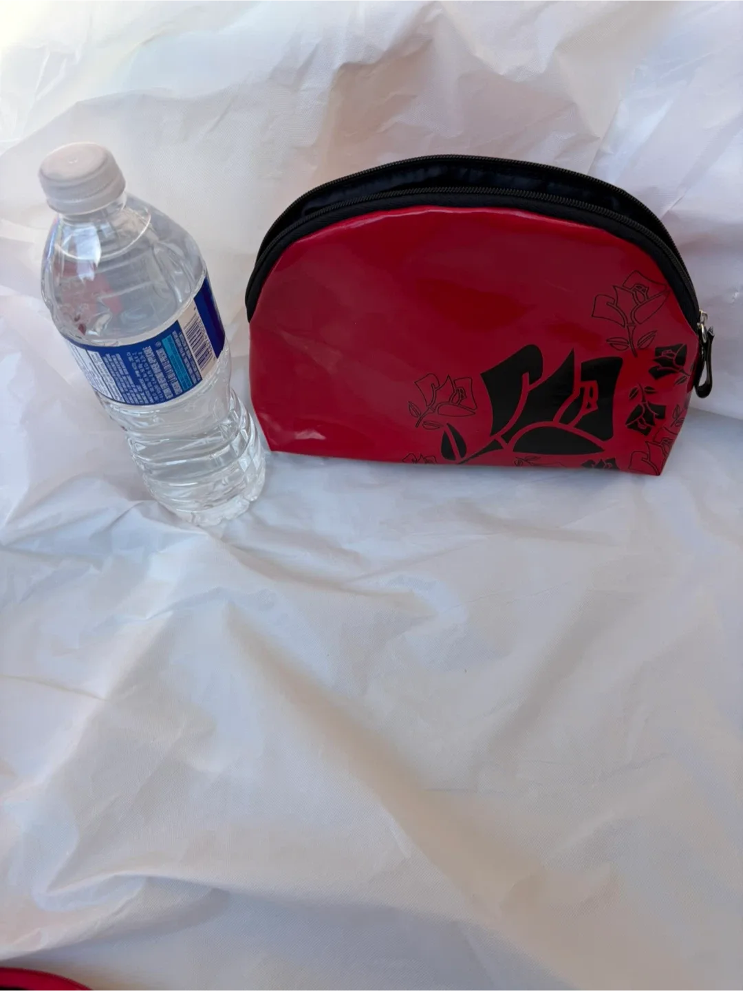 Two Small Zippered Cases - Red / Black Patent ($5 each) image indicator(3)