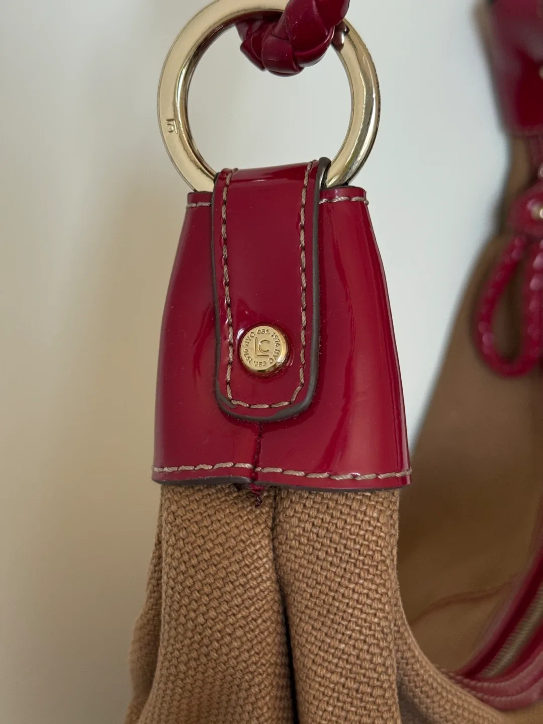 Liz Claiborne Brown Hobo Bag image indicator(4)