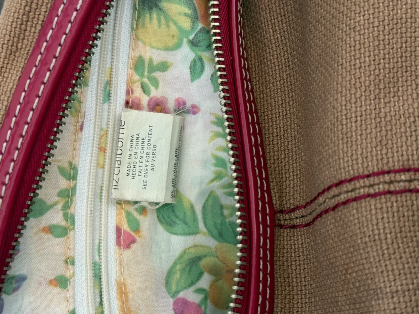 Liz Claiborne Brown Hobo Bag image indicator(5)