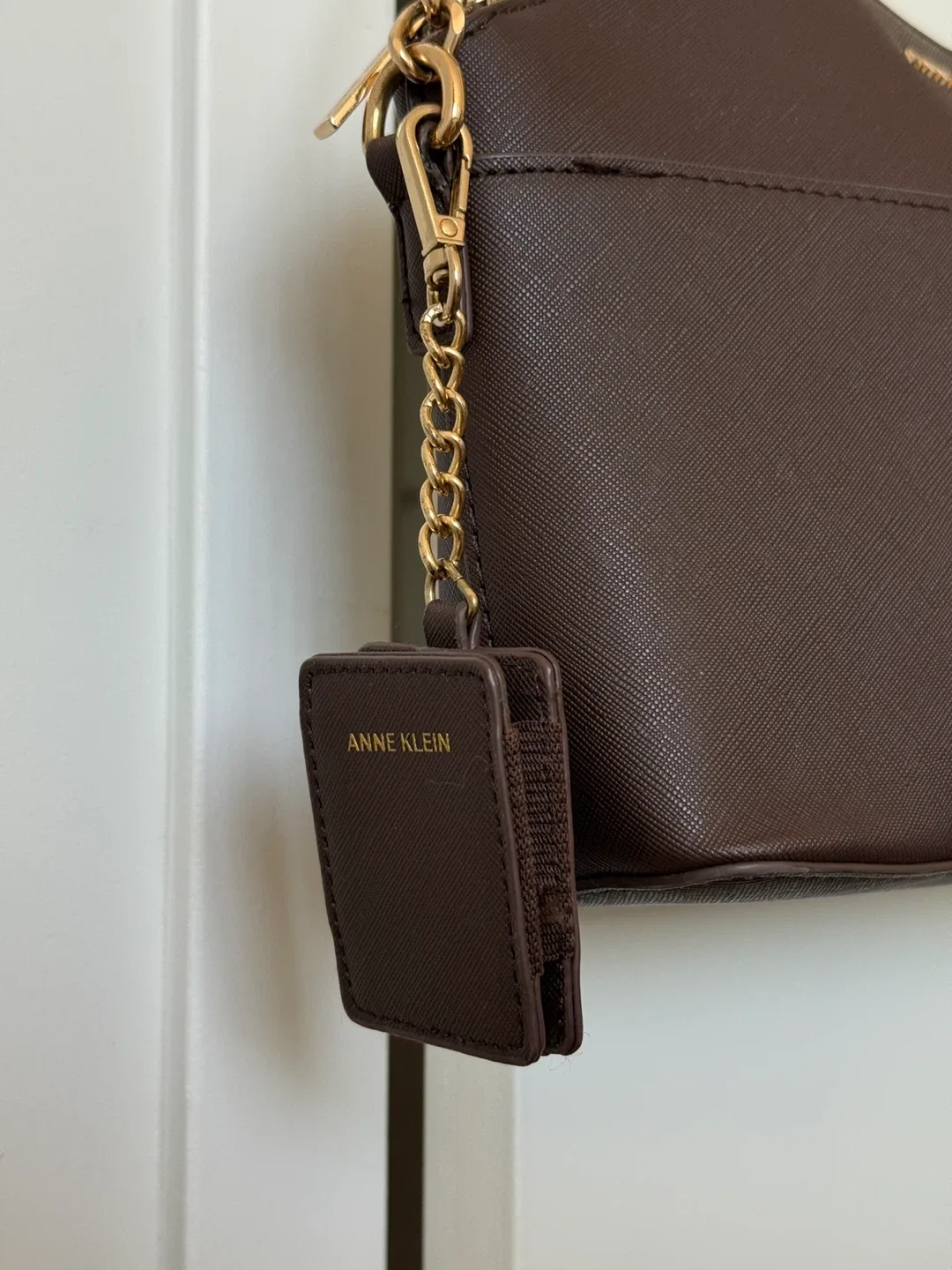 Anne Klein Brown Crossbody Bag image indicator(2)