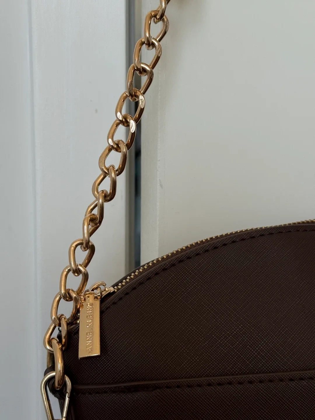 Anne Klein Brown Crossbody Bag image indicator(3)