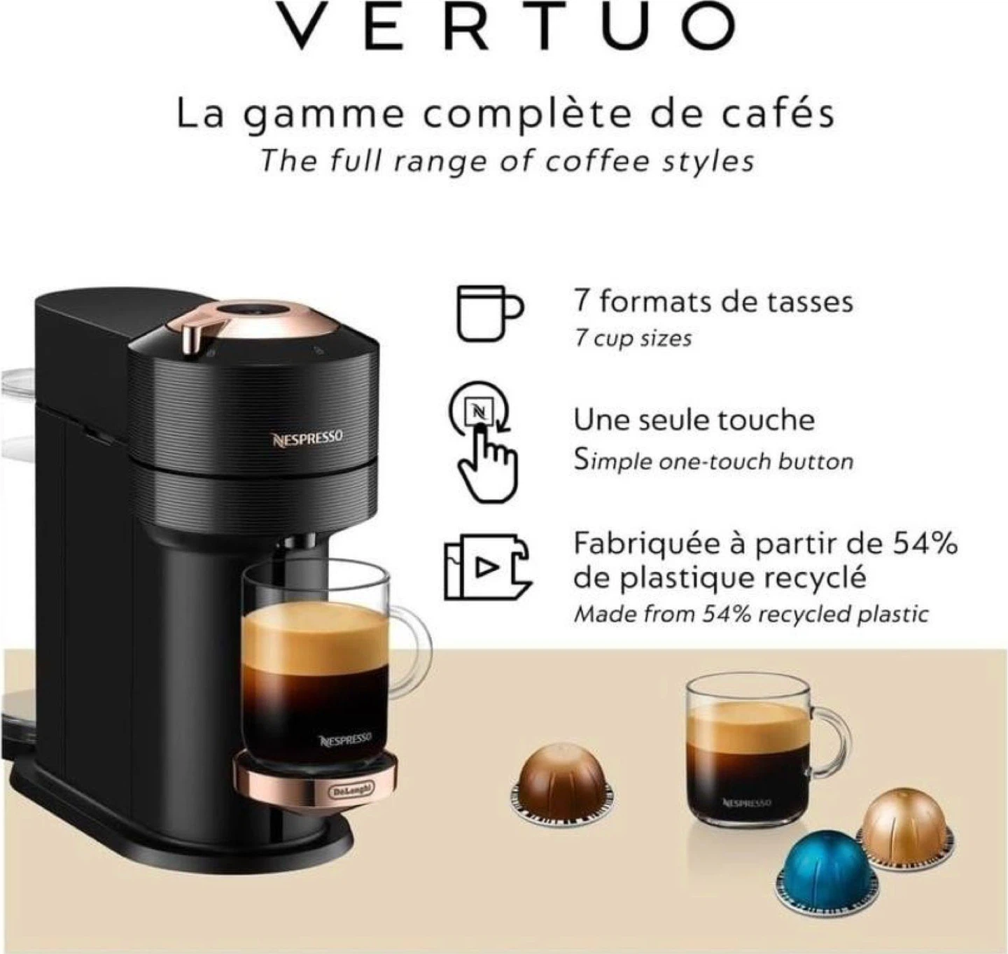 Nespresso Vertuo Coffee Machine - photo 2