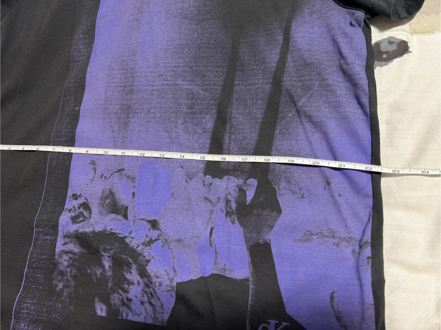 Calvin Klein XL/TG Black & Purple T-Shirt image indicator(3)