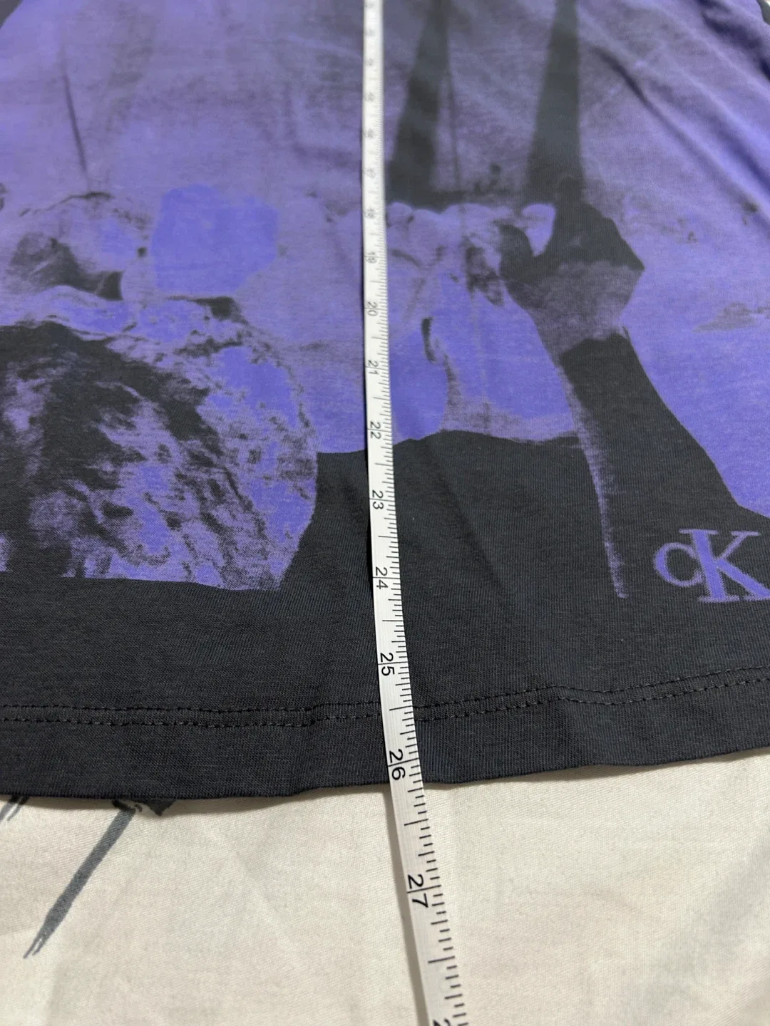 Calvin Klein XL/TG Black & Purple T-Shirt image indicator(4)