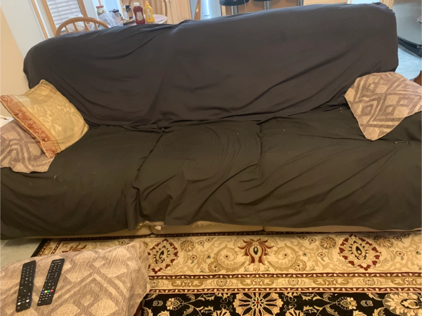 Beige Sofa & Recliner Set free - photo 4
