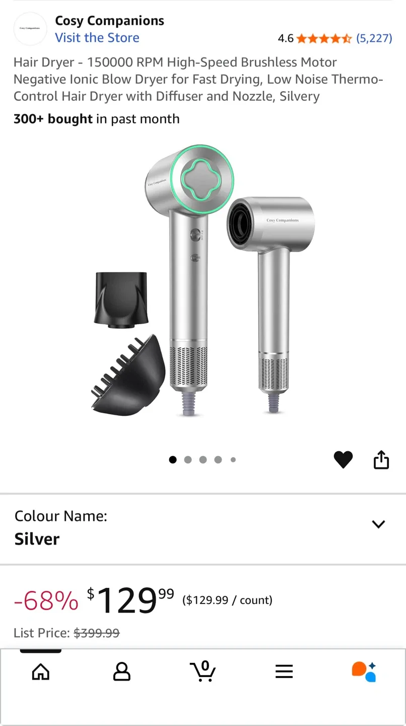 High Speed Hair Dryer - New image indicator(4)