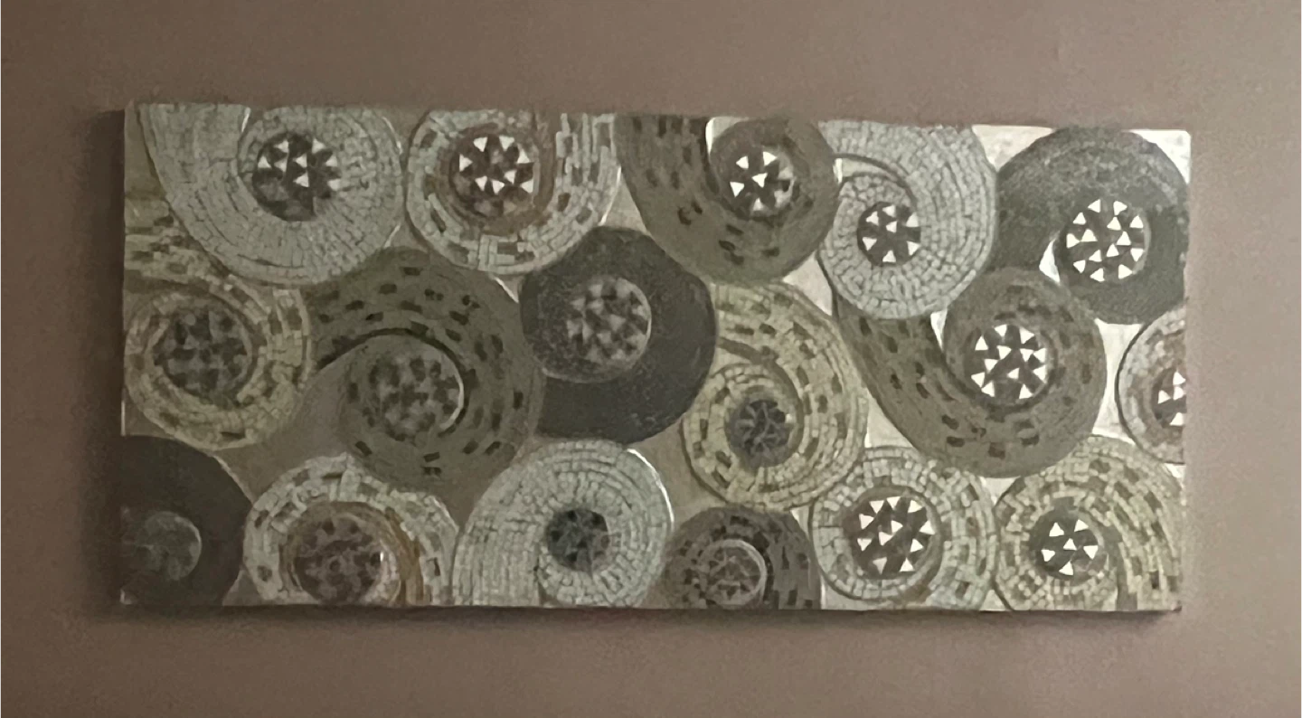 Mosaic Wall Art - Round Pattern