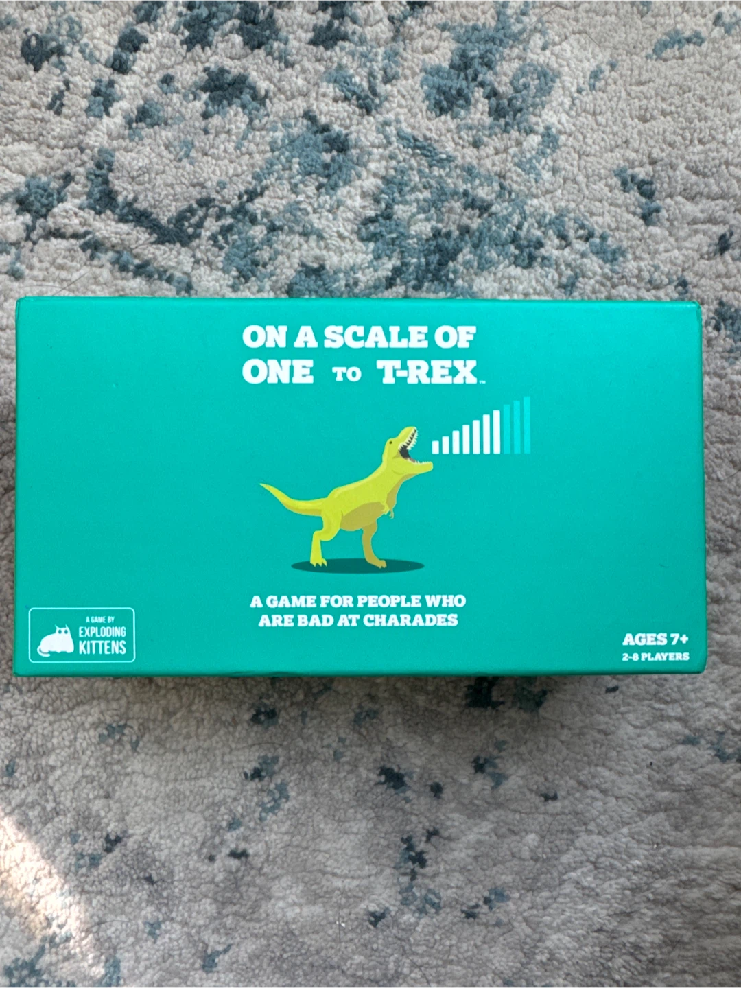 Board Garme - On a Scale of One to T-Rex Game
