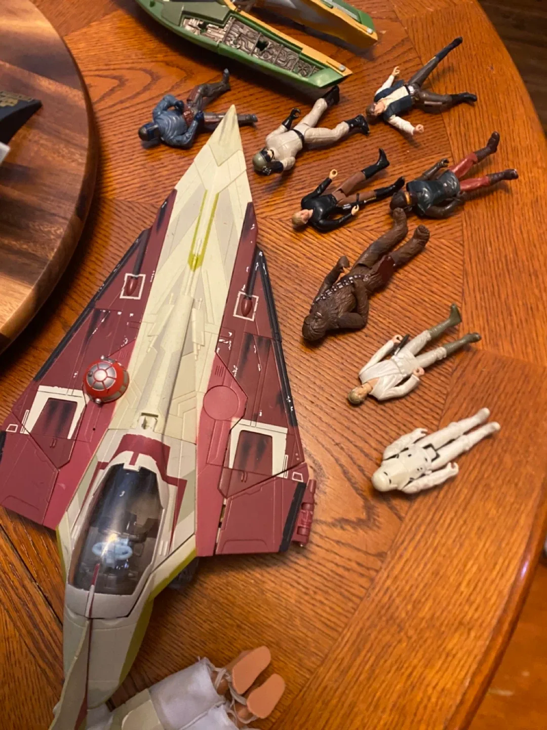 Star Wars Vintage Action Fleet Vehicles & Figures Lot image indicator(6)