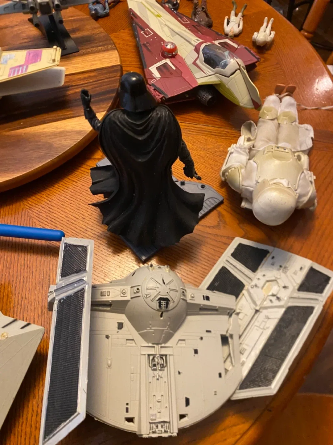 Star Wars Vintage Action Fleet Vehicles & Figures Lot image indicator(5)