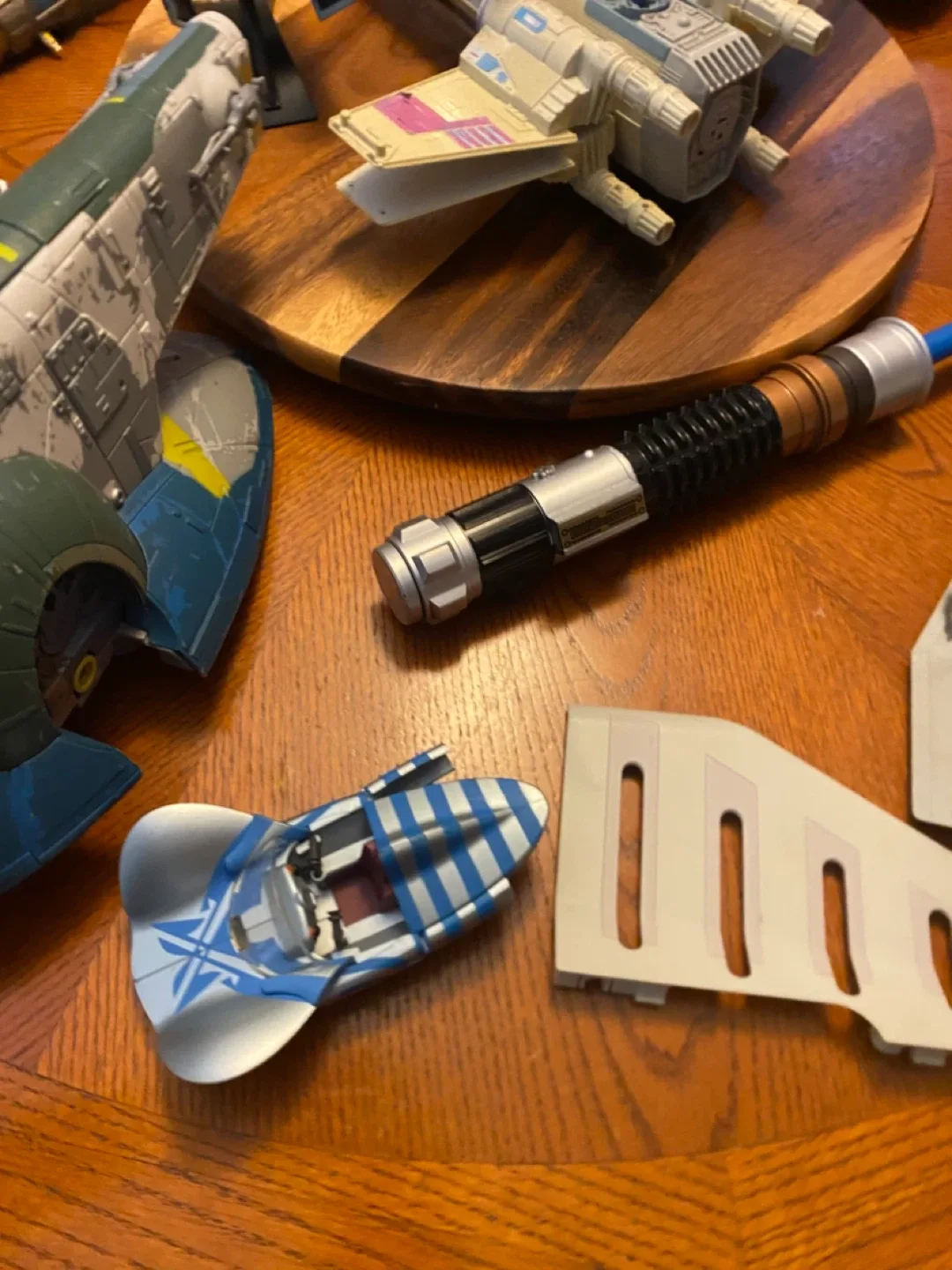 Star Wars Vintage Action Fleet Vehicles & Figures Lot image indicator(7)