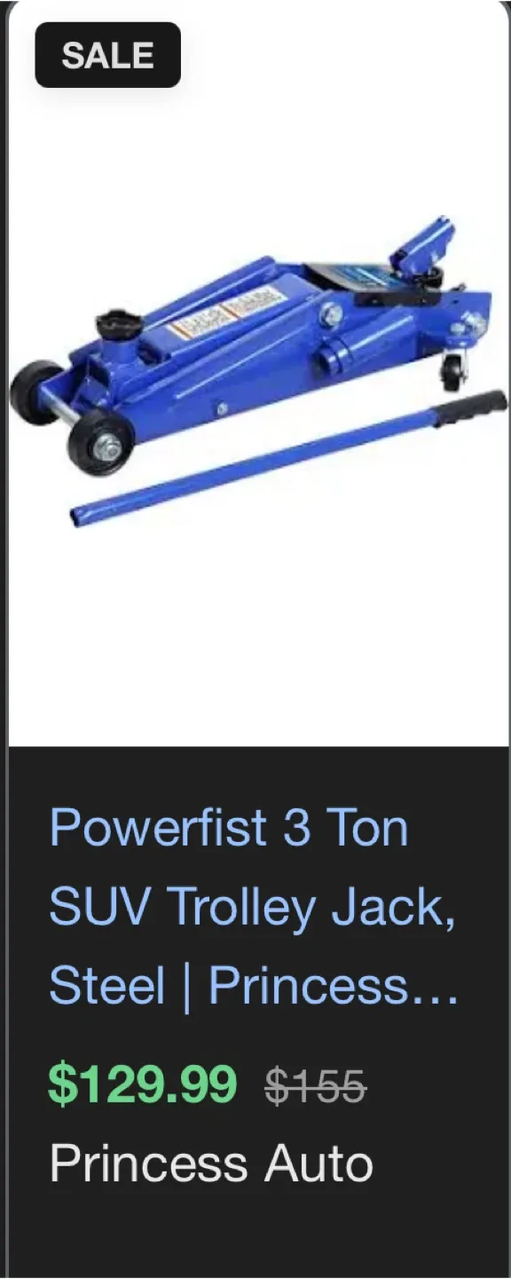 Power Fist 3 Ton SUV Trolley Jack image indicator(5)