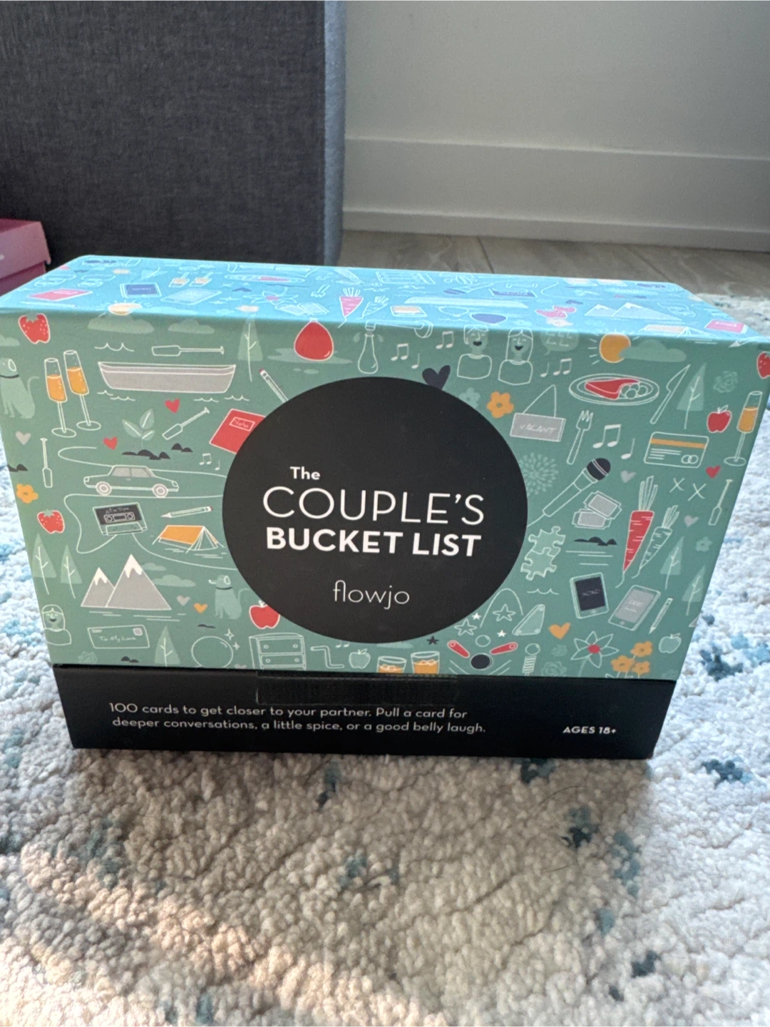Board Game for couples - The Couple's Bucket List by Flowjo