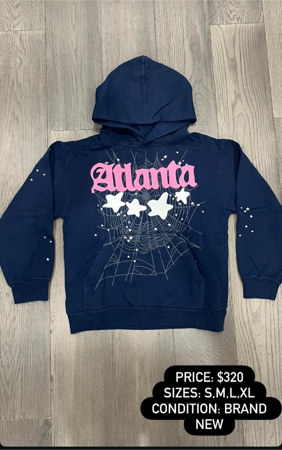 New Atlanta Hoodie - Sizes S, M, L, XL