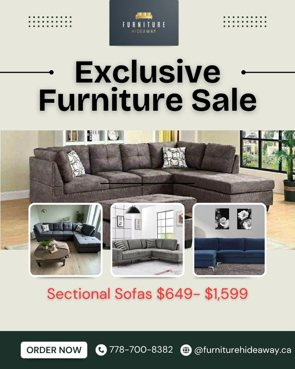 Sleeper & Sectional Couches with Warranty- WEEKEND SALE‼️🛋️ - photo 3