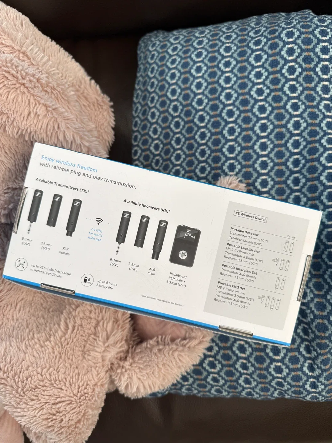 Sennheiser XS Wireless Digital Portable Lavalier Set - Like New image indicator(3)