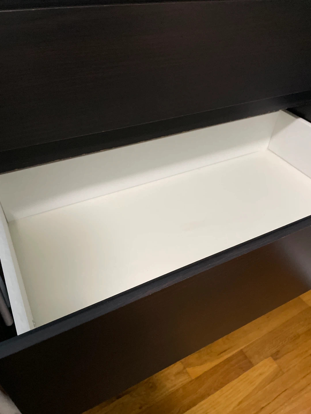 IKEA Hemnes 5-Drawer Chest - Brown/Black - photo 2