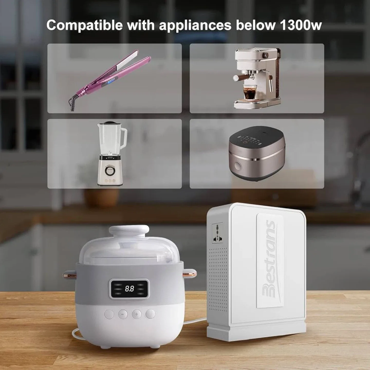 Bestrans Step Up Transformer 120V to 220V image indicator(4)