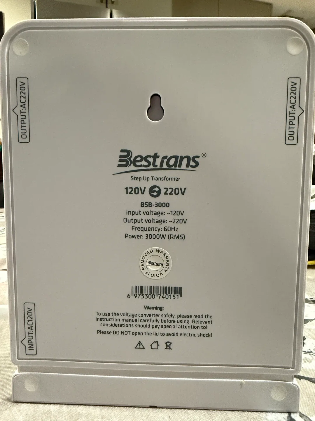 Bestrans Step Up Transformer 120V to 220V image indicator(3)
