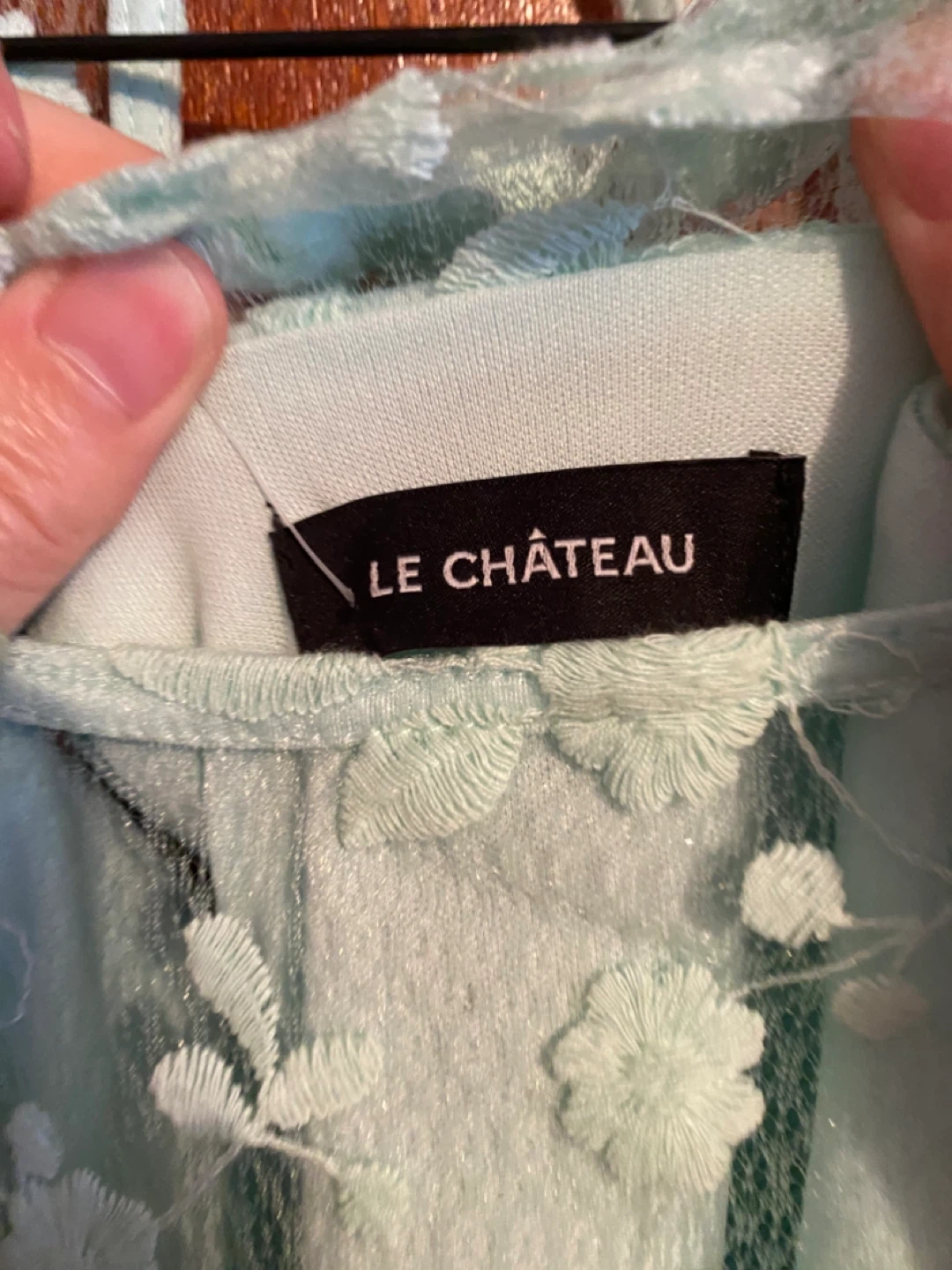 Le Chateau Mint Green Lace Dress - photo 2