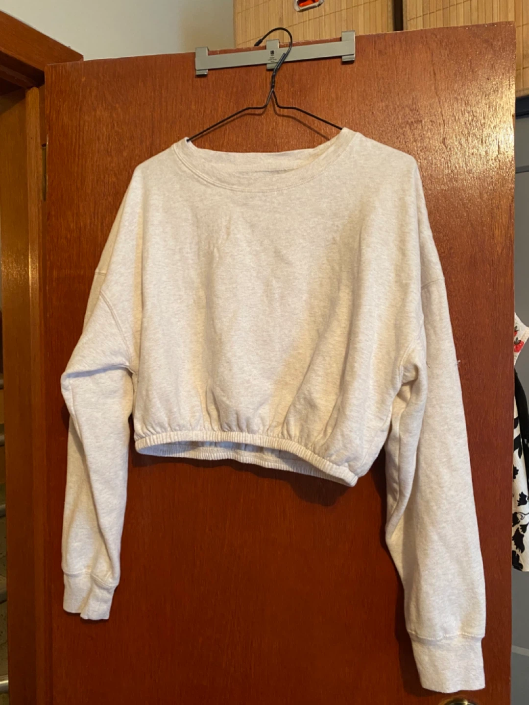 Harlow Cropped Sweatshirt - Size M