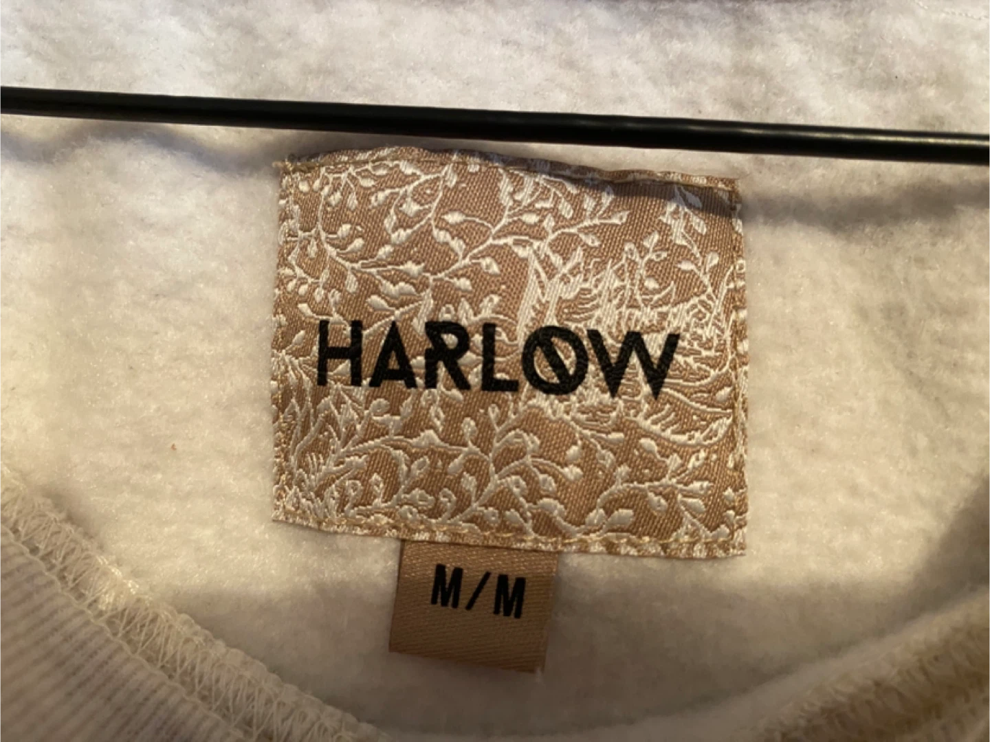 Harlow Cropped Sweatshirt - Size M - photo 2