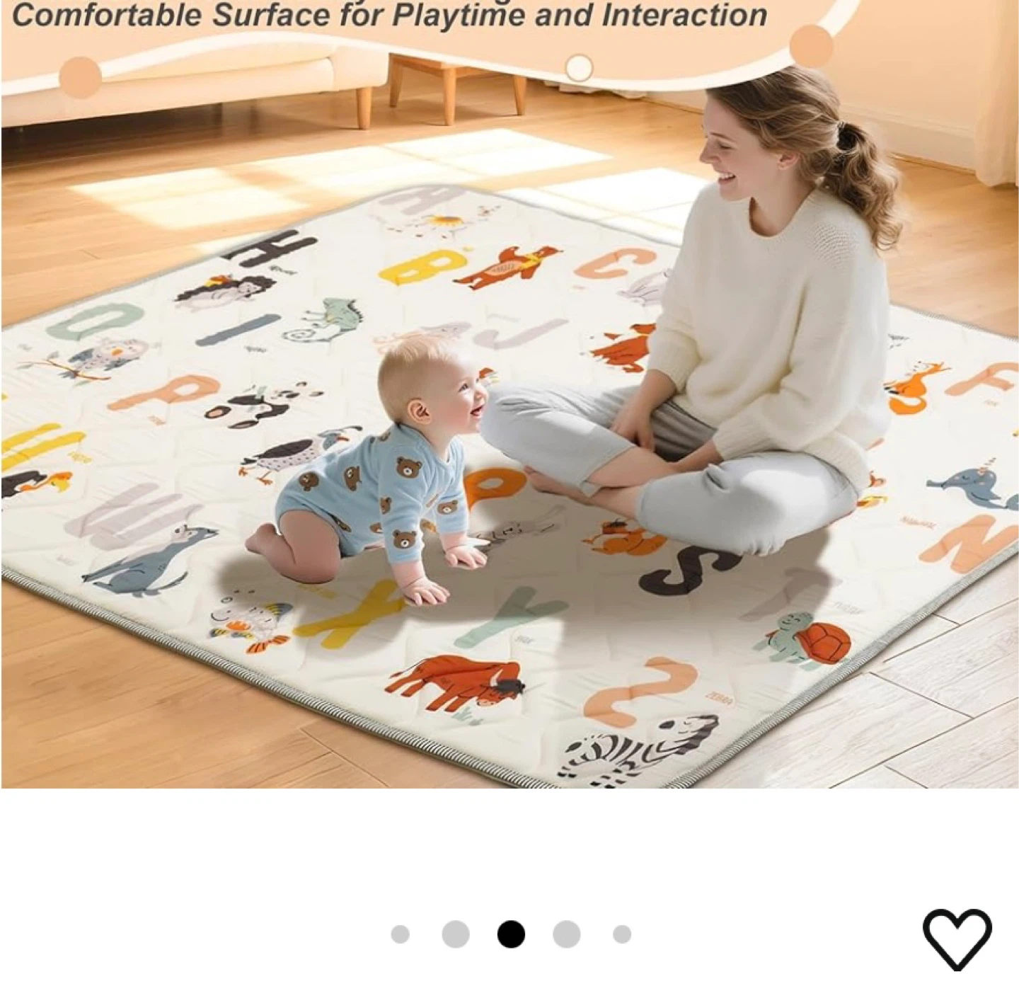 Baby Play Mat - Soft & Cushioned - photo 5