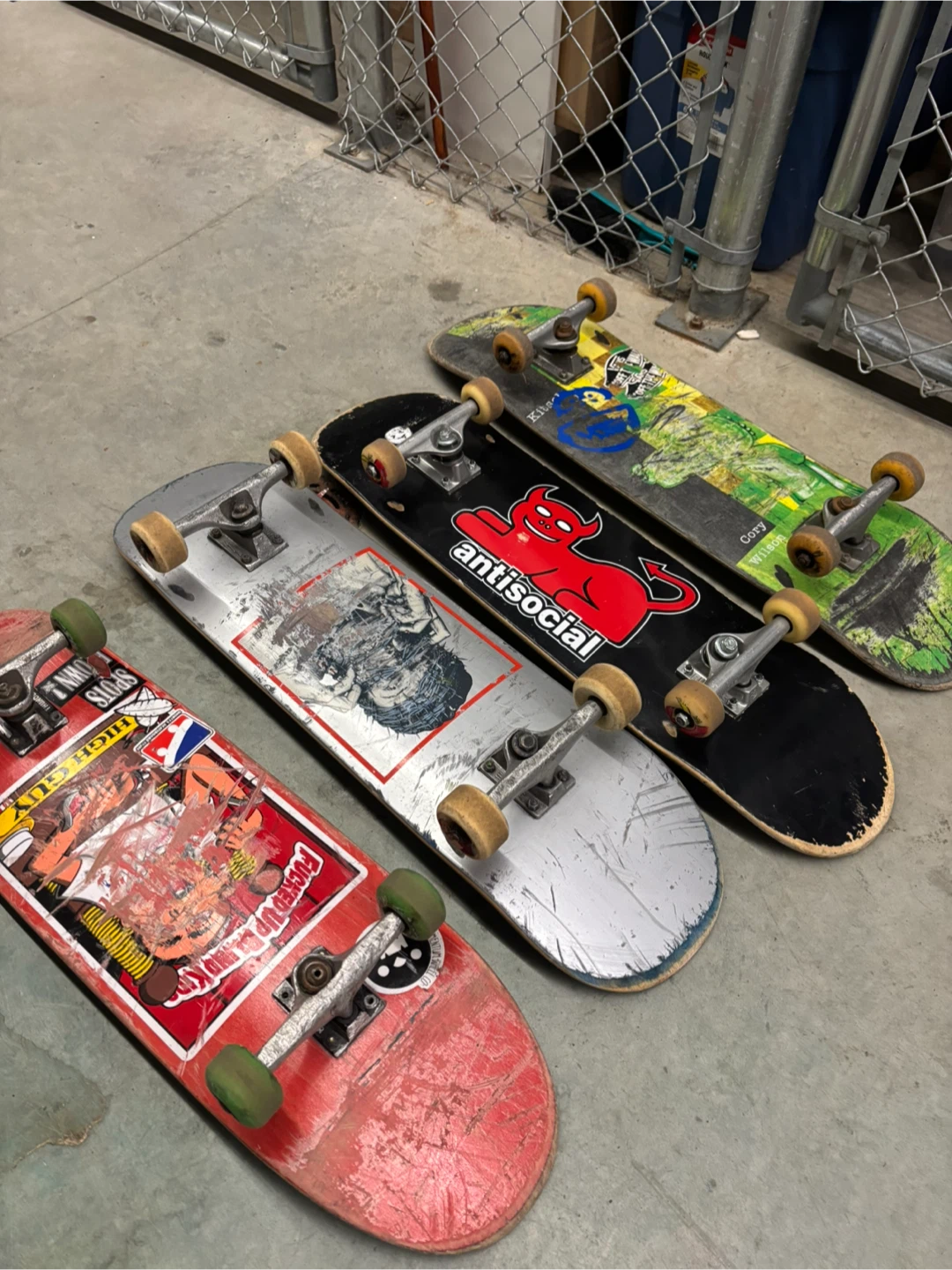 Used Skateboards - Assorted Brands