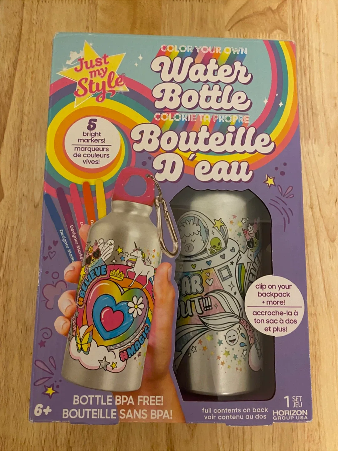 🧡Colour Your Own Water Bottle Set thumbnail