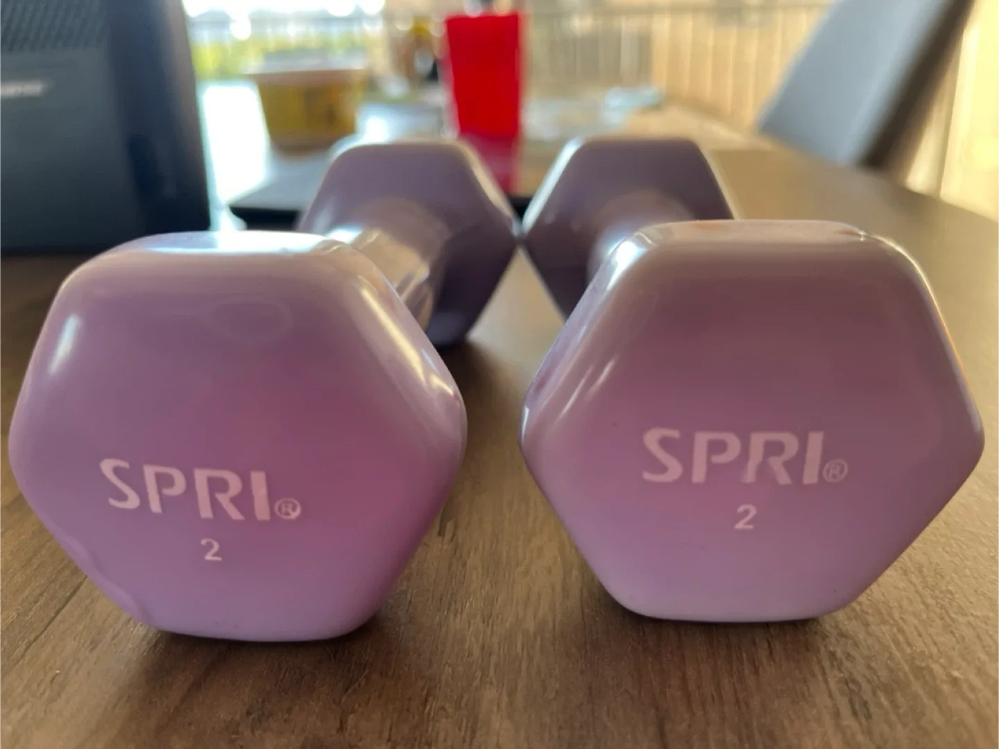 SPRI 2lb Dumbbells - Purple thumbnail
