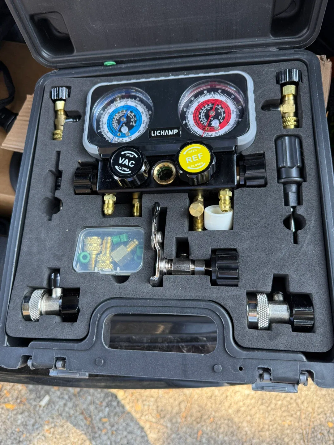 Lichamp Master A402 Manifold Gauge Set image indicator(2)