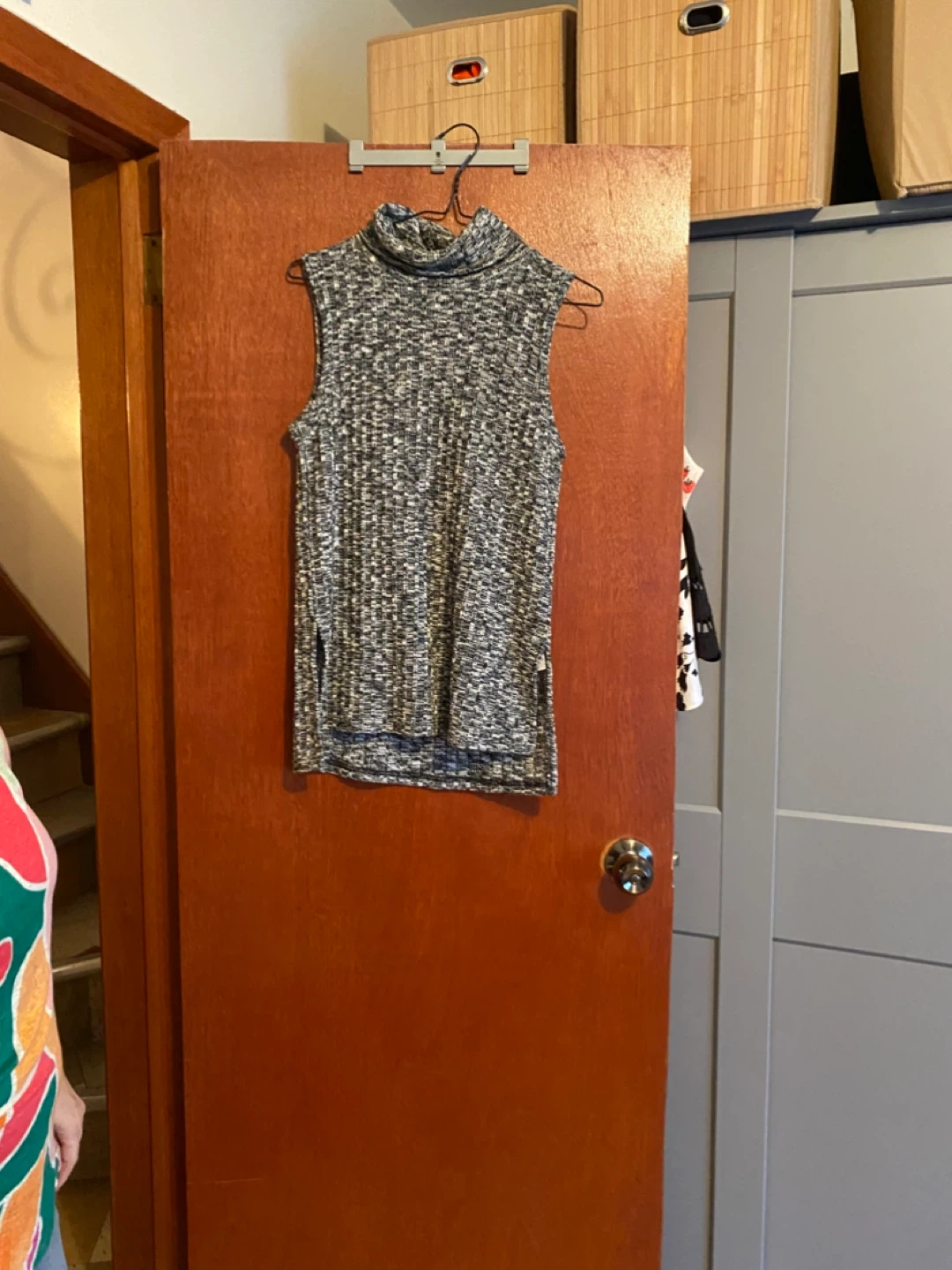 b.young Sleeveless Turtleneck Top - Size S