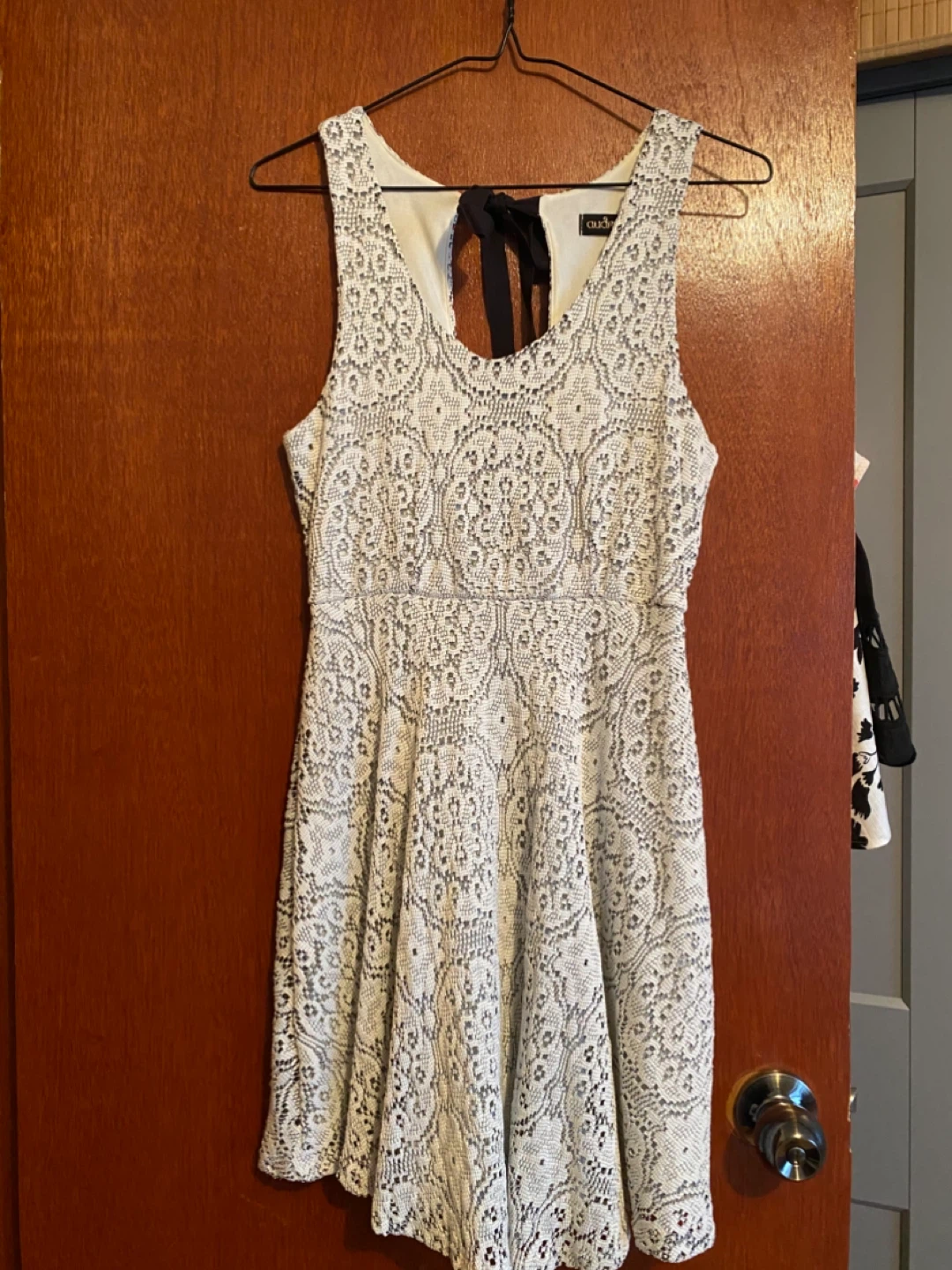 Audrey + You White Lace Dress