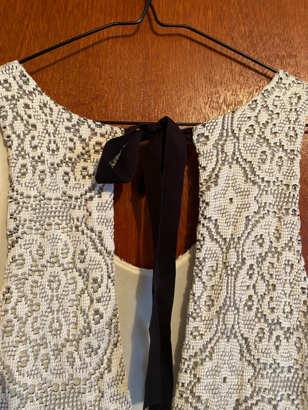 Audrey + You White Lace Dress - photo 4