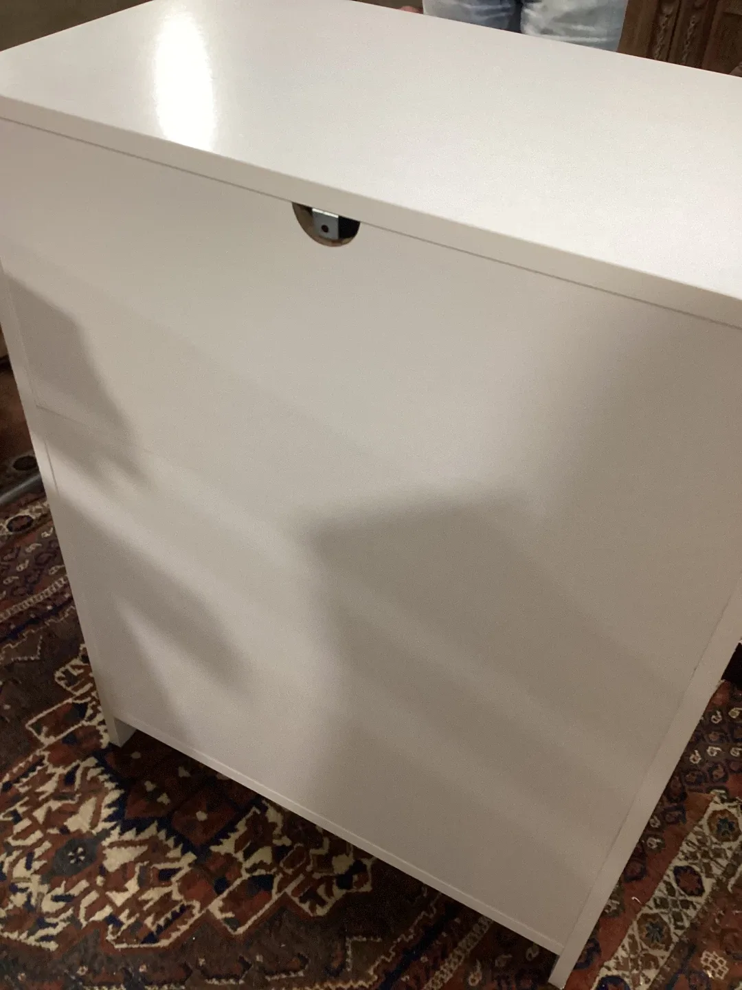 White 4-Drawer Dresser