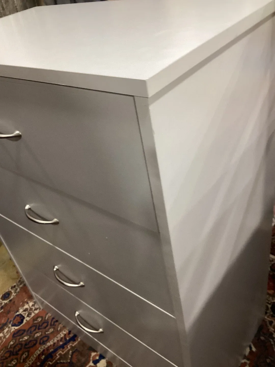 White 4-Drawer Dresser image indicator(5)