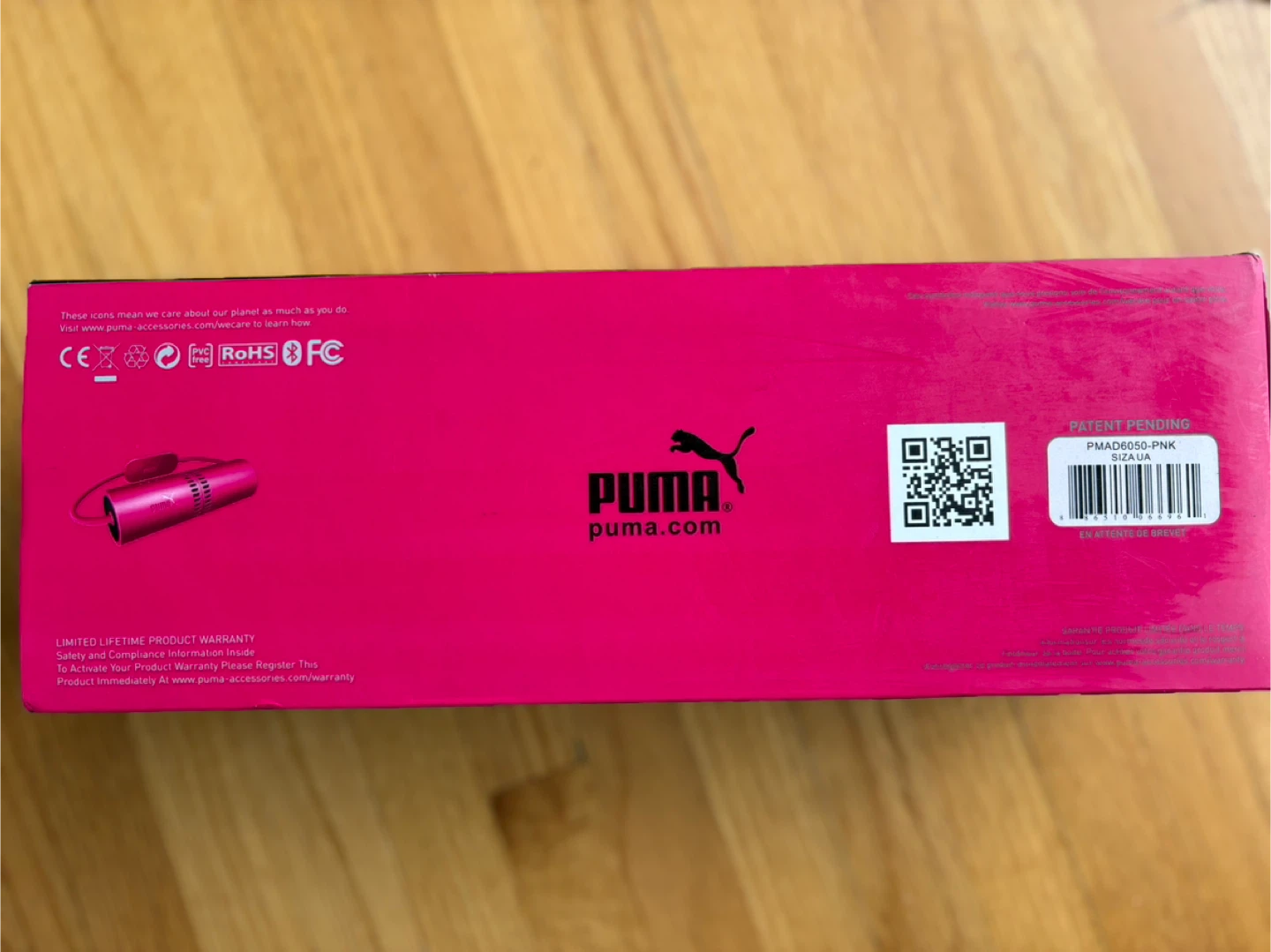 New!Puma Soundchuck Wireless Sport Speaker - Pink - photo 3