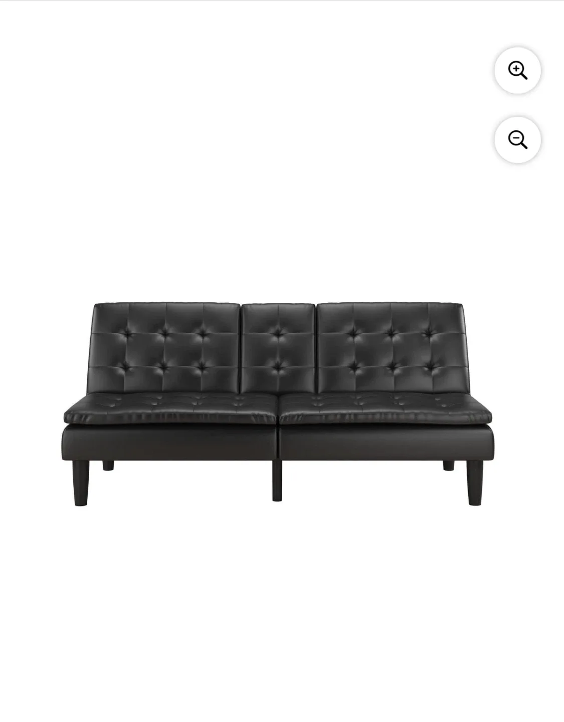 Black Futon Sofa Bed image indicator(2)