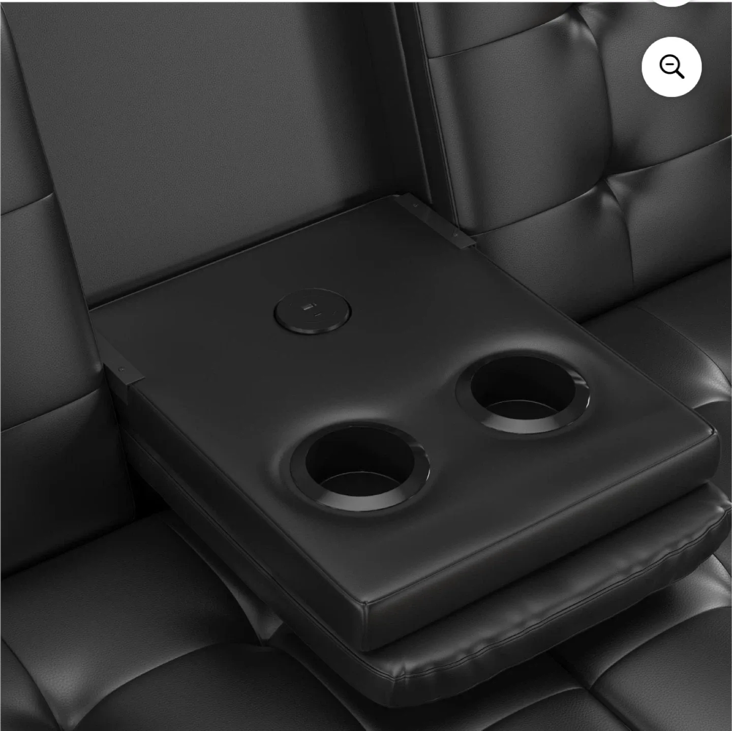 Black Futon Sofa Bed image indicator(3)