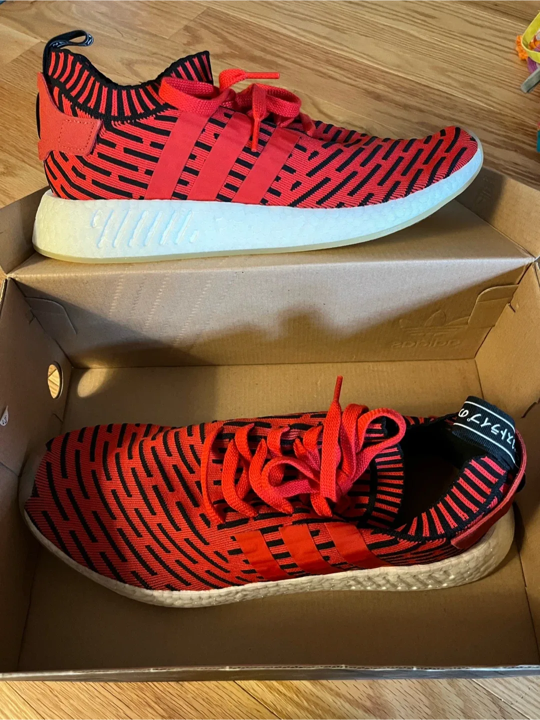 Adidas NMD R2 PK Red - Size 11.5 thumbnail