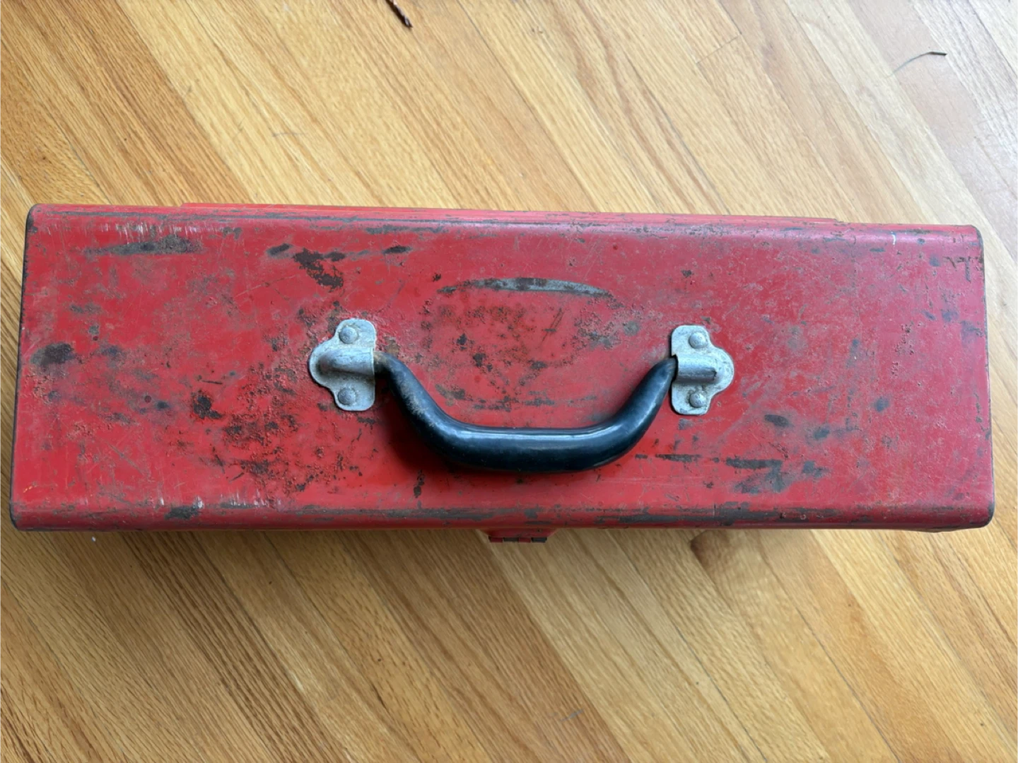Vintage Carborundum Stone with Wooden Handle - photo 4