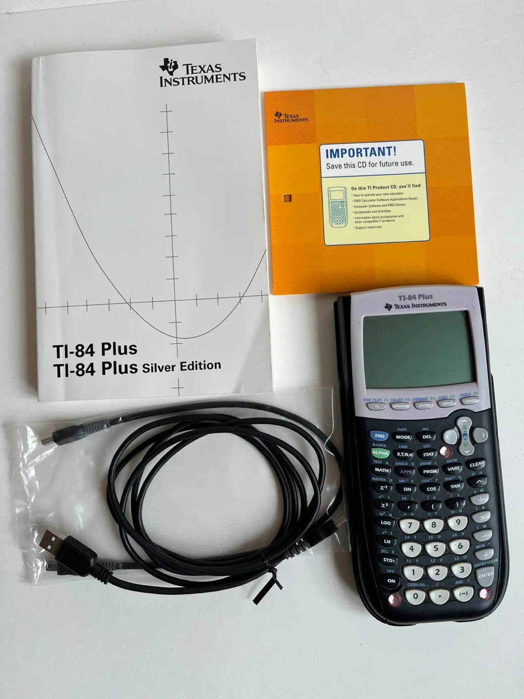 Texas Instruments TI-84 Plus Graphing Calculator image indicator(3)