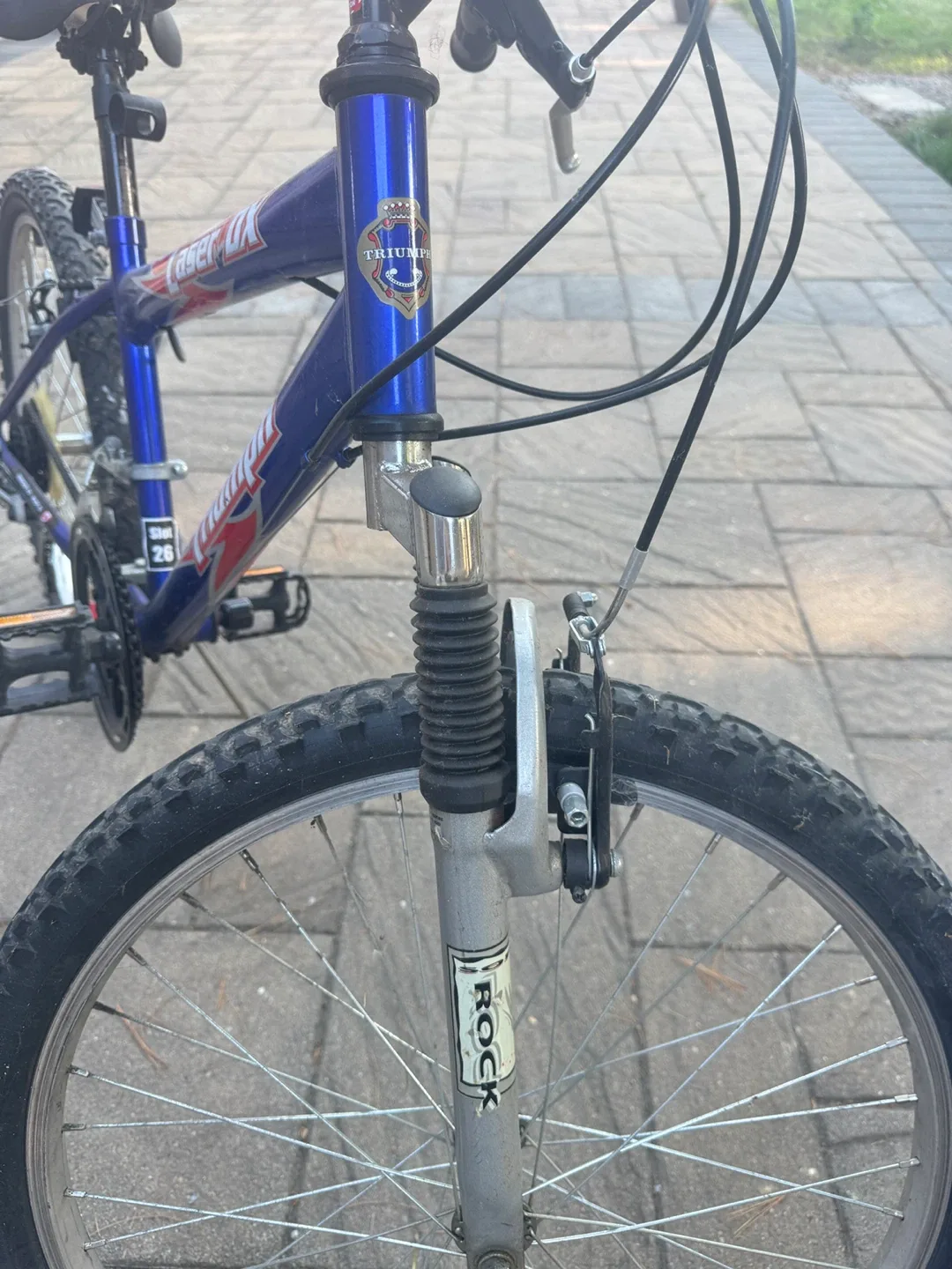 Teenager Triumph Rock 26" Blue Mountain Bike image indicator(3)