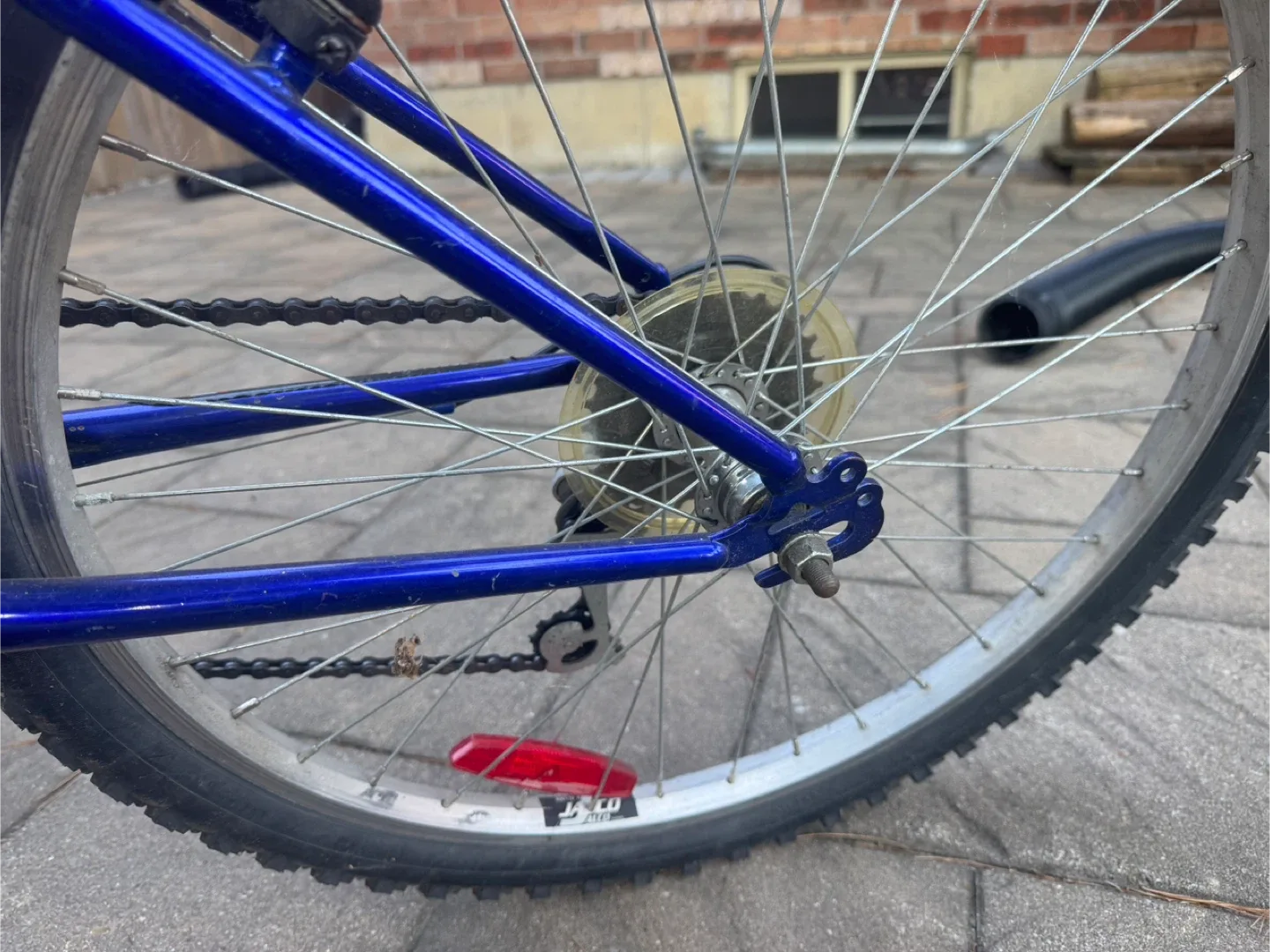 Teenager Triumph Rock 26" Blue Mountain Bike image indicator(6)