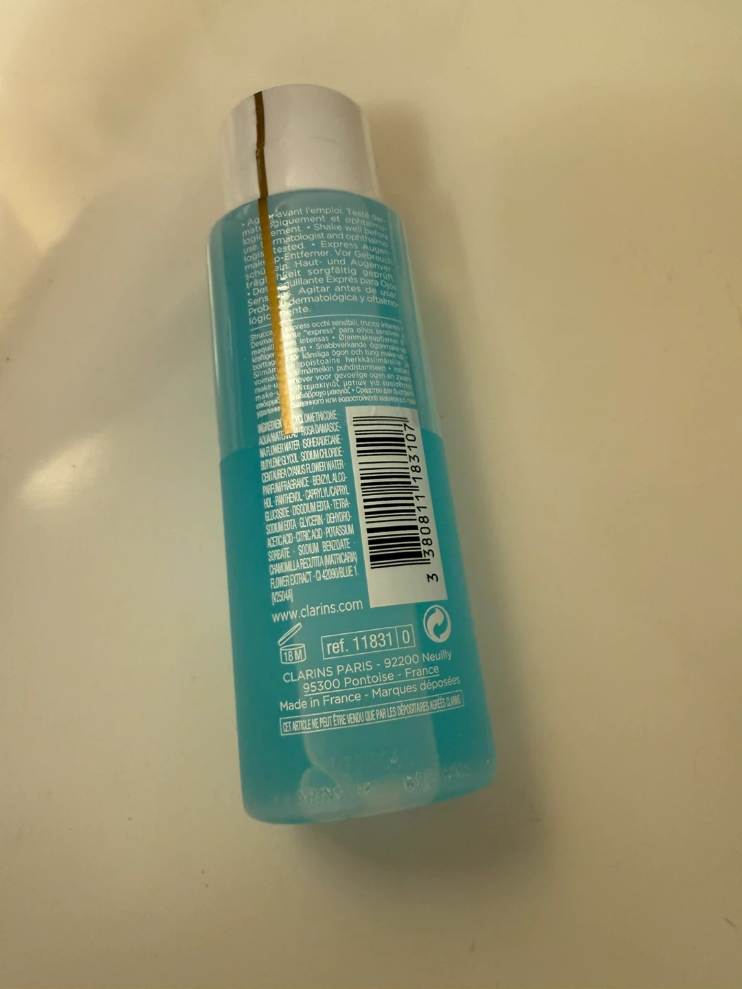 Clarins Démaquillant Express Eye Makeup Remover - 125ml - photo 3