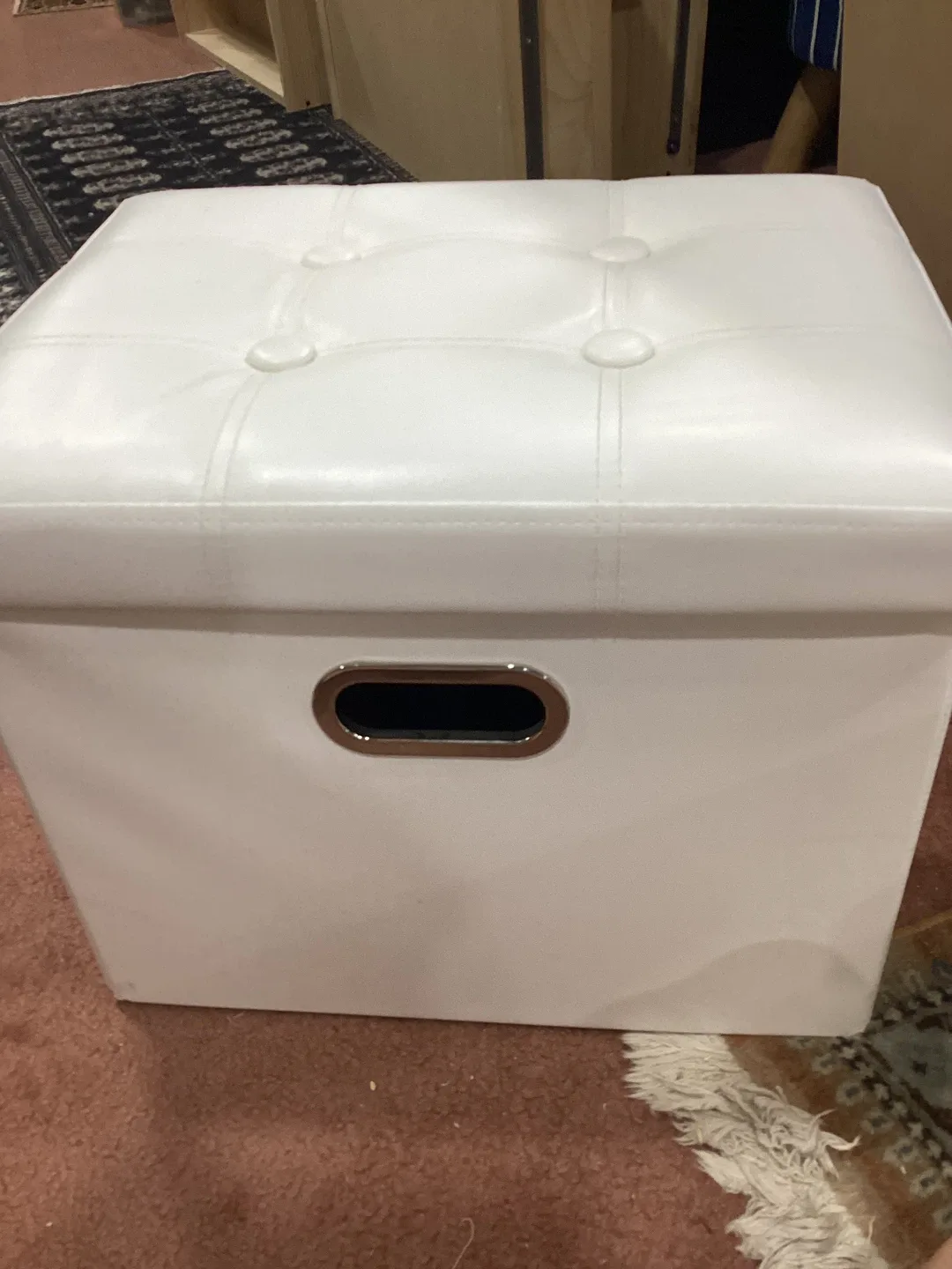 2 White storage bins NEED TO GO ASAP