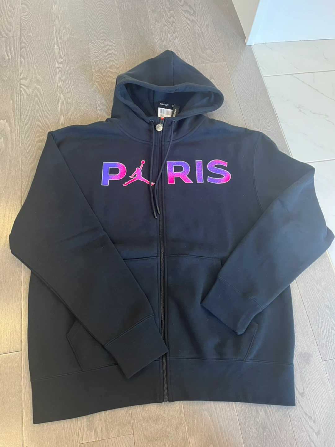 Jordan x Paris Saint-Germain Full-Zip Hoodie - Size L